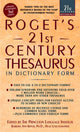 Book cover of: Roget's 21st Century Thesaurus, Third Edition. By: Barbara Ann Kipfer