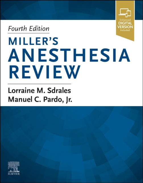 Book cover of: Miller's Anesthesia Review. By: Lorraine M. Sdrales