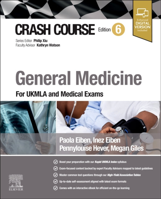 Book cover of: Crash Course General Medicine. By: Inez Eiben