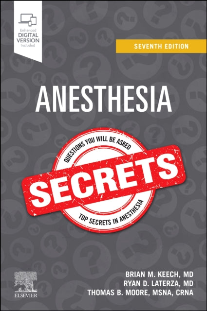 Book cover of: Anesthesia Secrets