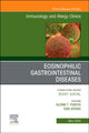 Book cover of: Eosinophilic Gastrointestinal Diseases, An Issue of Immunology and Allergy Clinics of North America. By: Glenn T. Furuta