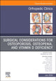 Book cover of: Surgical Considerations for Osteoporosis, Osteopenia, and Vitamin D Deficiency, An Issue of Orthopedic Clinics. By: Frederick M. Azar