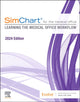 Book cover of: SimChart for the Medical Office (2024). By: Elsevier