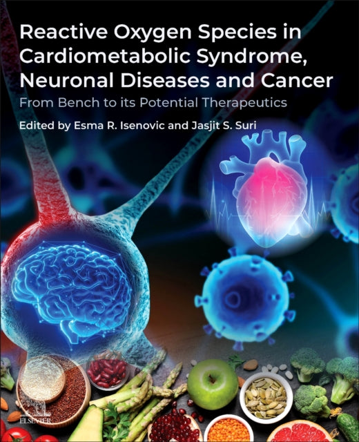 Book cover of: Reactive Oxygen Species in Cardiometabolic Syndrome, Neuronal Diseases and Cancer. By: Esma Isenovic