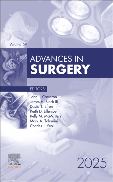 Book cover of: Advances in Surgery, 2025
