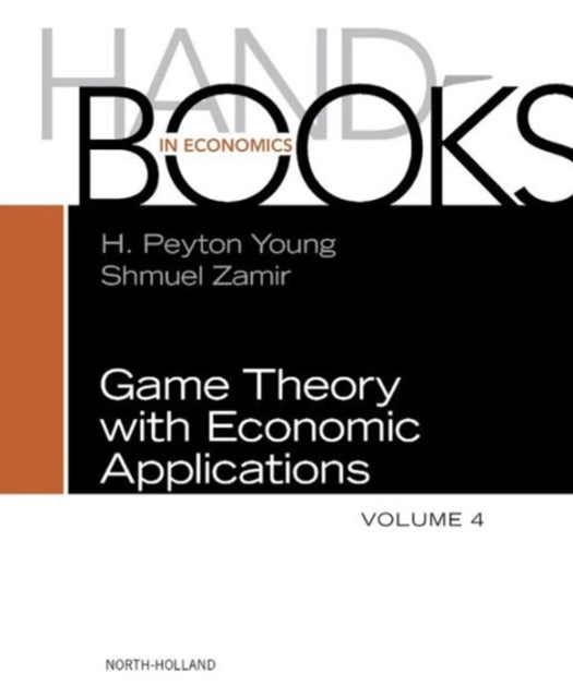 Book cover of: Handbook of Game Theory. By: Petyon Young