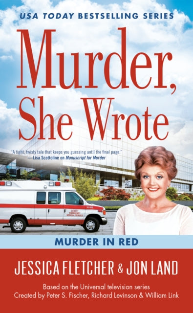 Book cover of: Murder, She Wrote: Murder in Red. By: Jessica Fletcher