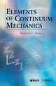 Book cover of: Elements of Continuum Mechanics. By: Romesh Batra
