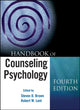 Book cover of: Handbook of Counseling Psychology. By: Steven D. Brown