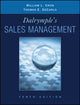 Book cover of: Dalrymple's Sales Management. By: William L. Cron