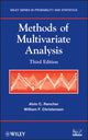 Book cover of: Methods of Multivariate Analysis. By: Alvin C. Rencher