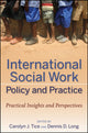 Book cover of: International Social Work Policy and Practice. By: Carolyn J. Tice