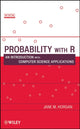 Book cover of: Probability with R. By: Jane M. Horgan