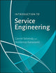 Book cover of: Introduction to Service Engineering. By: Gavriel Salvendy