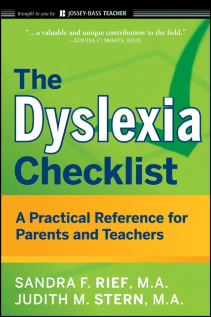 Book cover of: Dyslexia Checklist. By: Sandra F. Rief