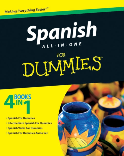 Book cover of: Spanish All-in-One For Dummies. By: Cecie Kraynak