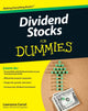 Book cover of: Dividend Stocks For Dummies. By: Lawrence Carrel