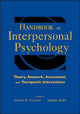 Book cover of: Handbook of Interpersonal Psychology. By: Leonard M. Horowitz