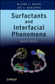 Book cover of: Surfactants and Interfacial Phenomena. By: Milton J. Rosen