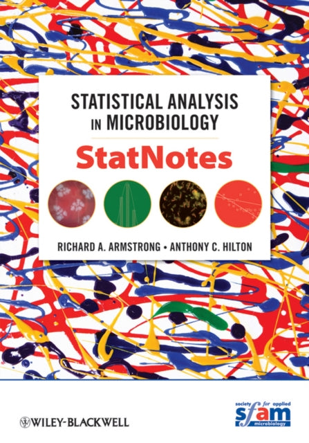 Book cover of: Statistical Analysis in Microbiology. By: Richard A. Armstrong