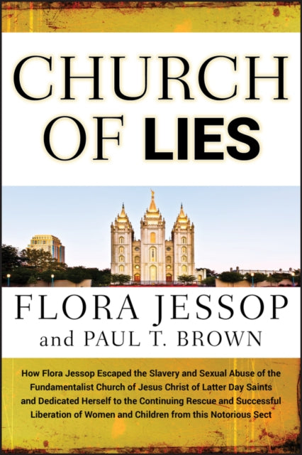 Book cover of: Church of Lies. By: Flora Jessop
