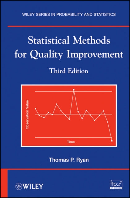 Book cover of: Statistical Methods for Quality Improvement. By: Thomas P. Ryan