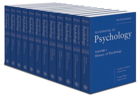 Book cover of: Handbook of Psychology, Set. By: Weiner, Irving B.