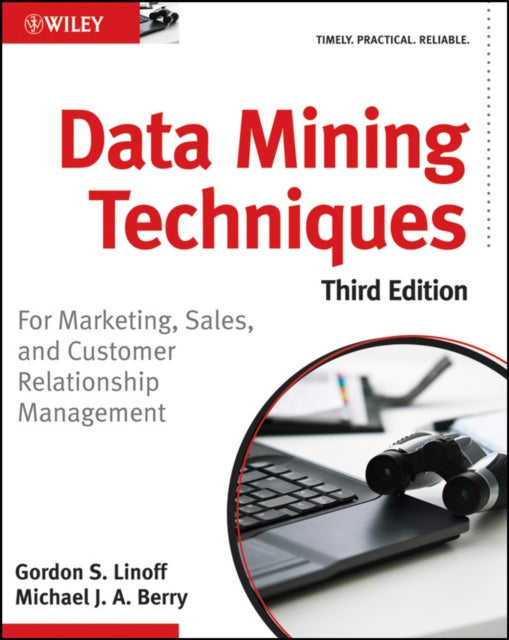 Book cover of: Data Mining Techniques. By: Gordon S. Linoff