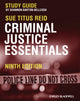 Book cover of: Criminal Justice Essentials, Study Guide. By: Shannon Barton-Bellessa