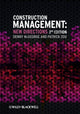 Book cover of: Construction Management. By: W. D. McGeorge