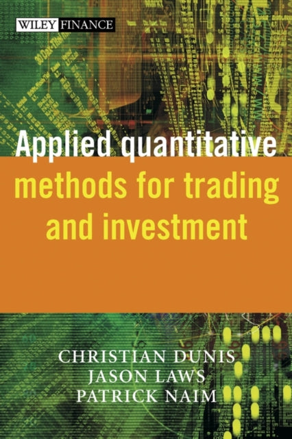 Book cover of: Applied Quantitative Methods for Trading and Investment
