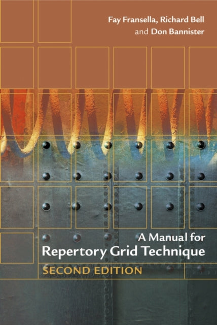 Book cover of: Manual for Repertory Grid Technique