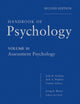 Book cover of: Handbook of Psychology, Assessment Psychology. By: Irving B. Weiner