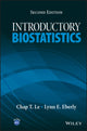 Book cover of: Introductory Biostatistics. By: Chap T. Le