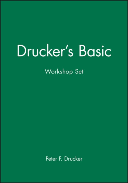 Book cover of: Drucker's Basic Workshop Set. By: Peter F. Drucker