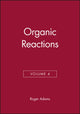 Book cover of: Organic Reactions, Volume 4. By: R. J. Adams