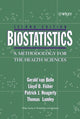 Book cover of: Biostatistics. By: Gerald van Belle