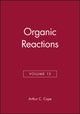 Book cover of: Organic Reactions, Volume 15. By: Arthur C. Cope