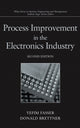Book cover of: Process Improvement in the Electronics Industry. By: Yefim Fasser