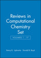 Book cover of: Reviews in Computational Chemistry, Volumes 1 - 17 Set