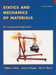 Book cover of: Statics and Mechanics of Materials. By: William F. Riley