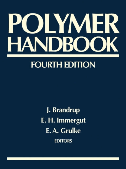 Book cover of: Polymer Handbook, 2 Volumes Set