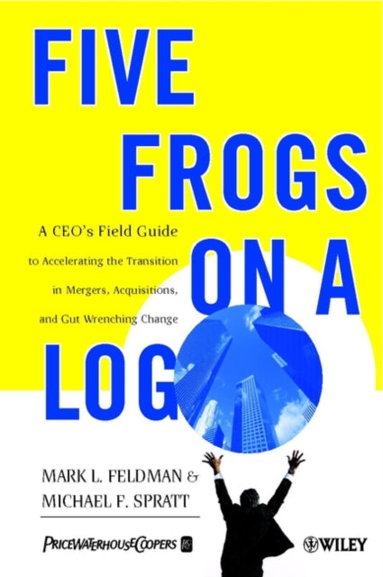 Book cover of: Five Frogs on a Log. By: Feldman