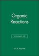Book cover of: Organic Reactions, Volume 43. By: Leo A. Paquette