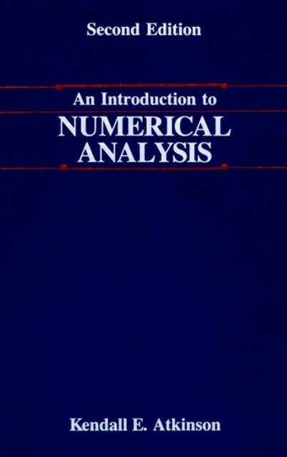 Book cover of: Introduction to Numerical Analysis