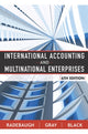 Book cover of: International Accounting and Multinational Enterprises. By: Lee H. Radebaugh