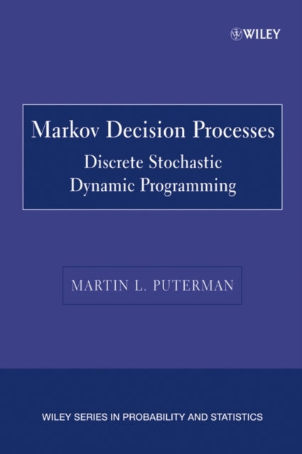 Book cover of: Markov Decision Processes. By: Martin L. Puterman