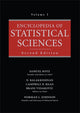 Book cover of: Encyclopedia of Statistical Sciences, Volume 1. By: Samuel Kotz