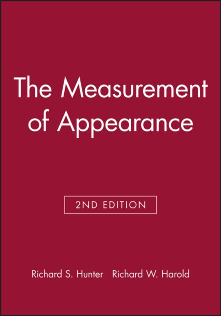 Book cover of: Measurement of Appearance