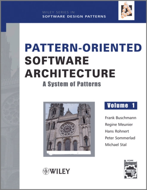 Book cover of: Pattern-Oriented Software Architecture, A System of Patterns. By: Frank Buschmann